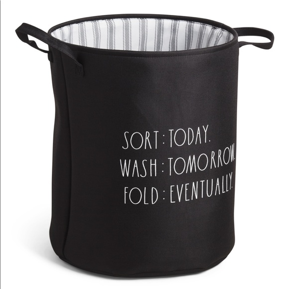 Rae Dunn Other - NEW Rae Dunn Sort Today Wash Tomorrow hamper
